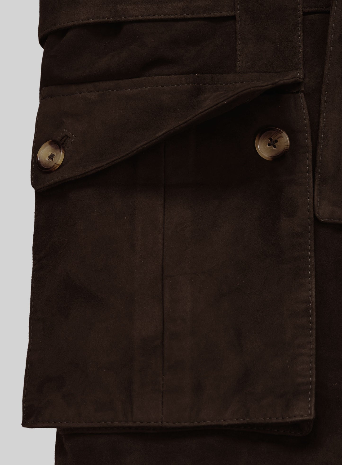 Safari Dune Suede Leather Blazer