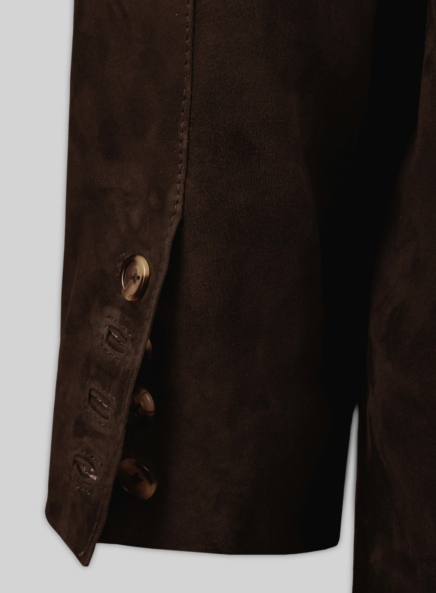 Safari Dune Suede Leather Blazer