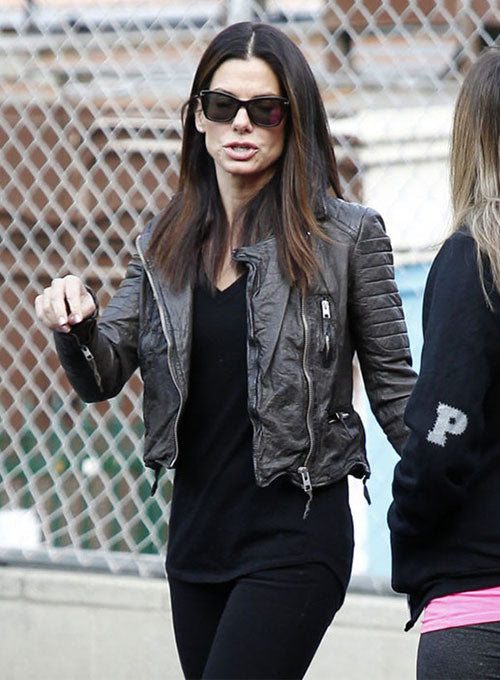 Sandra Bullock Leather Jacket #2 - LeatherCult