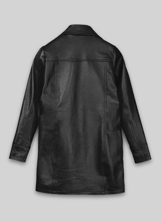 Sandra Bullock Murder by Numbers Leather Trench Coat