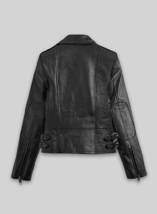Scarlett Johansson Black Widow Leather Jacket