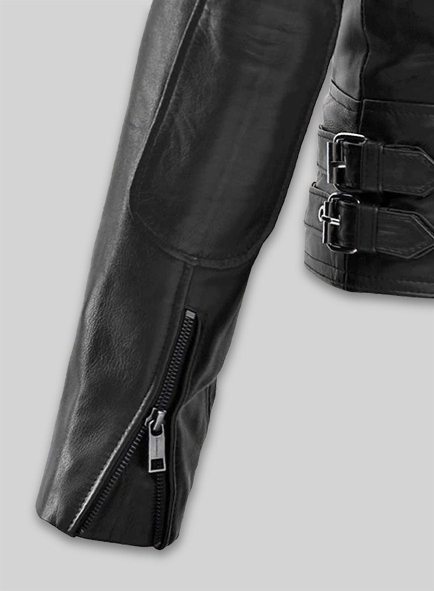 Scarlett Johansson Black Widow Leather Jacket