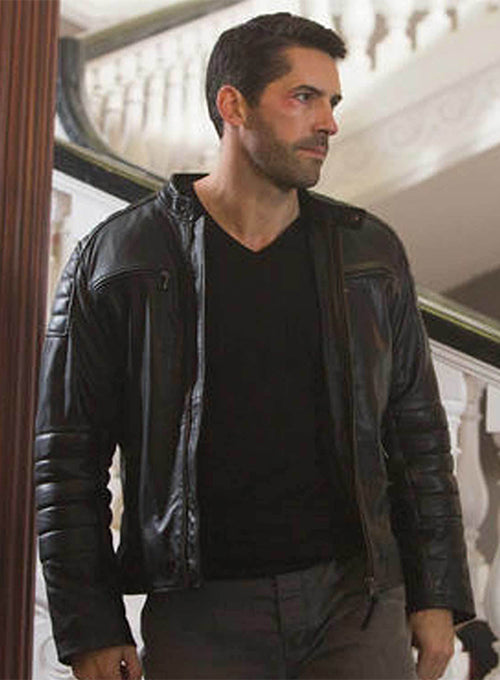 Scott Adkins Accident Man Leather Jacket - LeatherCult