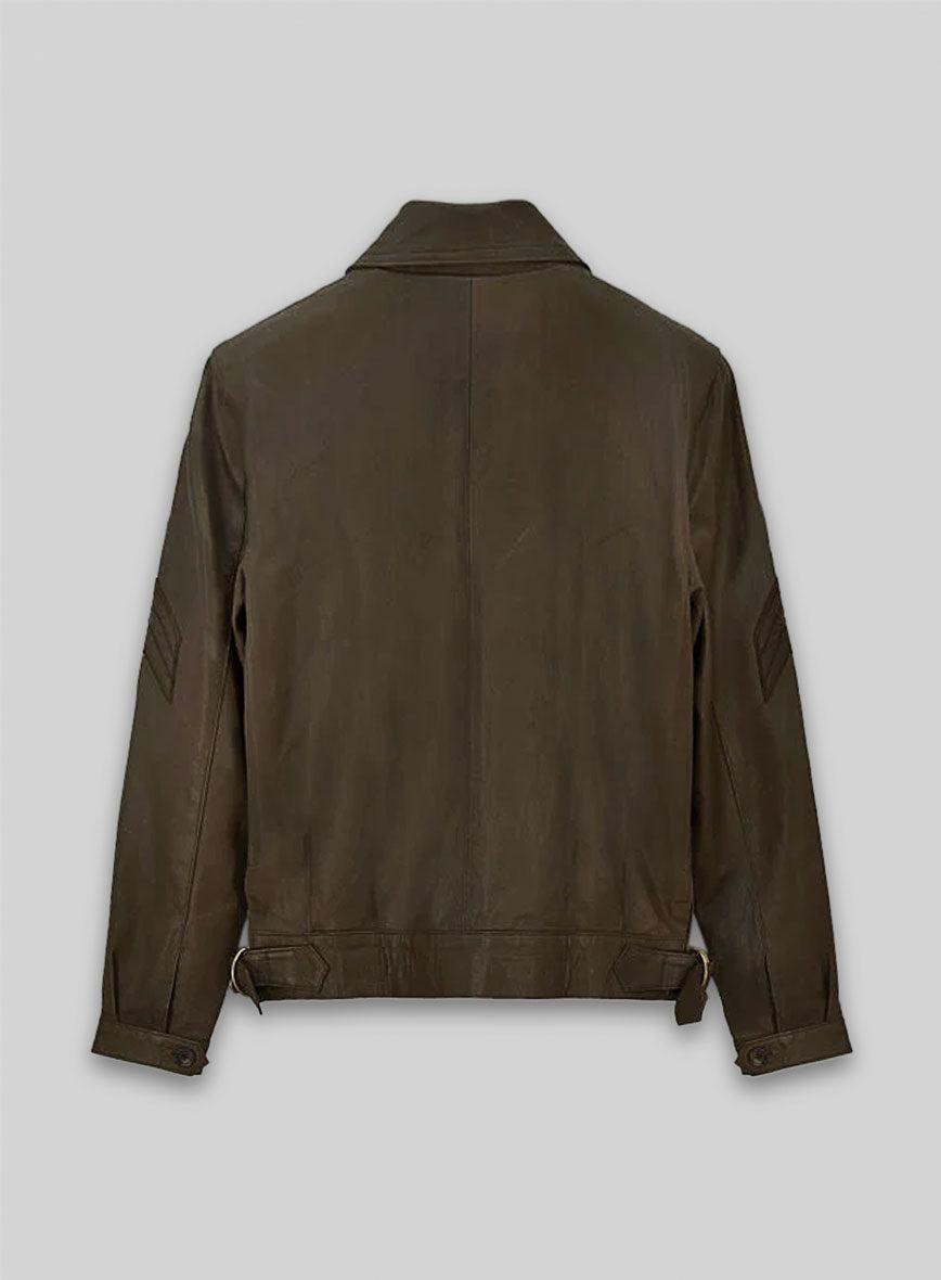 Scott Eastwood Fury Leather Jacket
