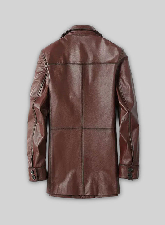 Scout Leather Trench Coat