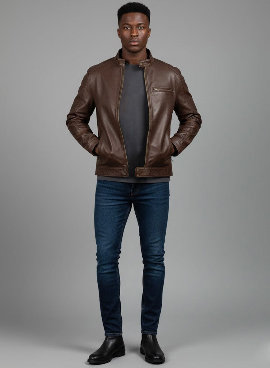 Scott Eastwood Overdrive Leather Jacket
