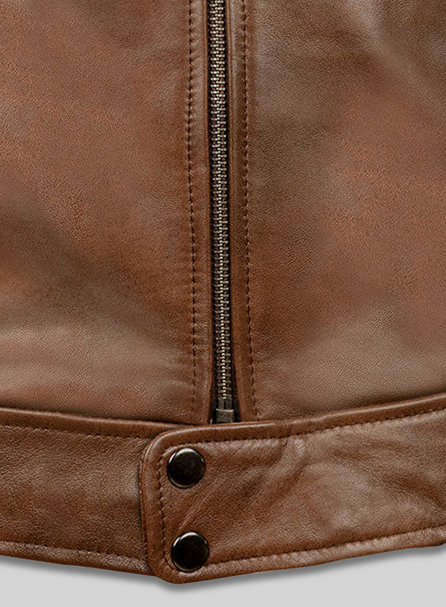 Scott Eastwood Overdrive Leather Jacket