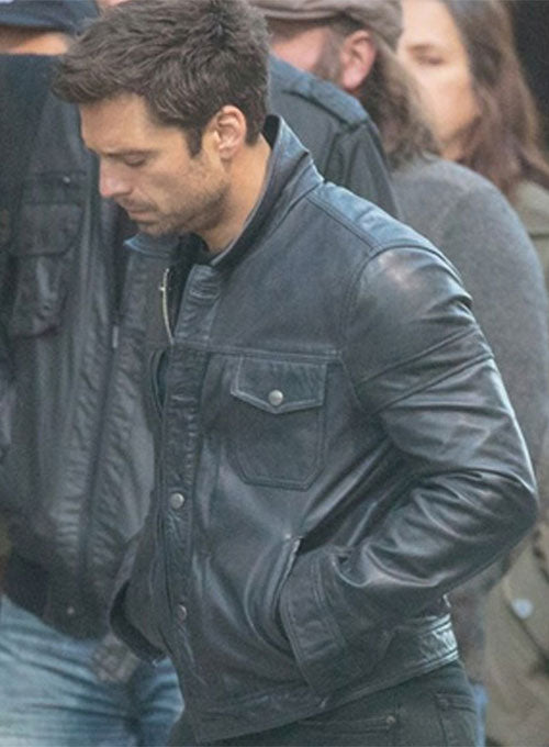 The Winter Soldier San Sebastian Leather Jacket - LeatherCult