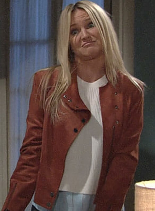 Sharon Case The Young and The Restless Leather Jacket - LeatherCult