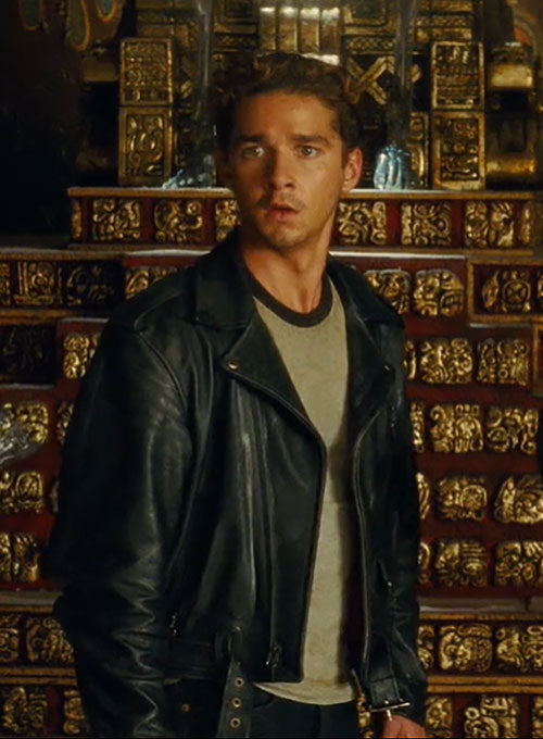 Shia Labeouf Indiana Jones 4 Leather Jacket - LeatherCult
