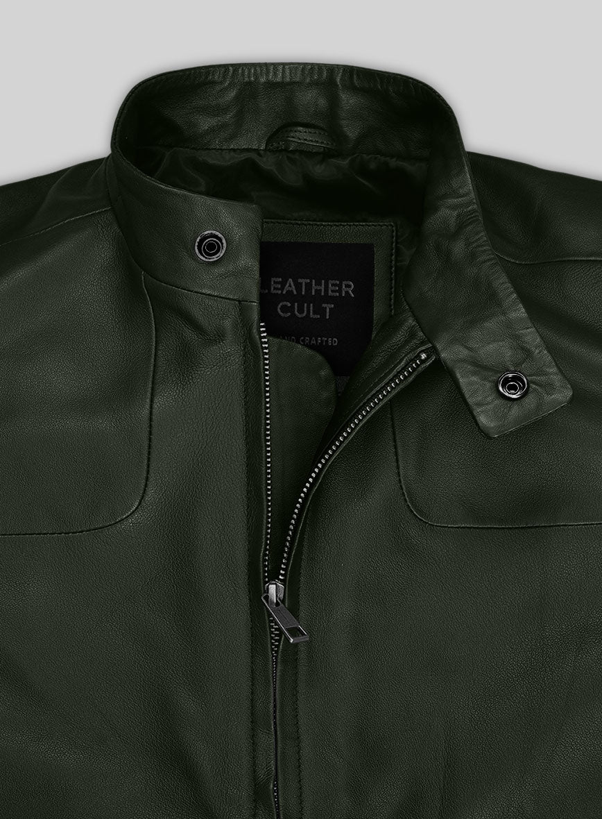 Soft Deep Olive Tom Cruise Fallout Leather Jacket