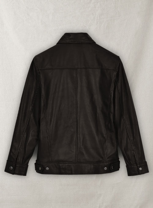 Soft Dark Brown Don Cheadle Traitor Leather Jacket - LeatherCult