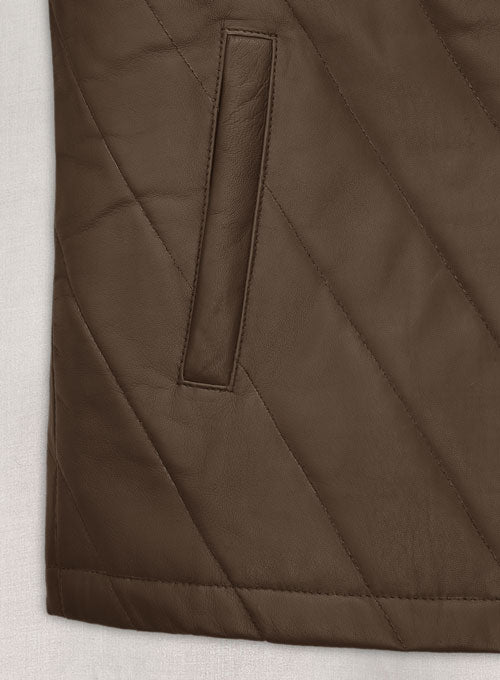 Soft Scottish Brown Leather Jacket #635 - LeatherCult