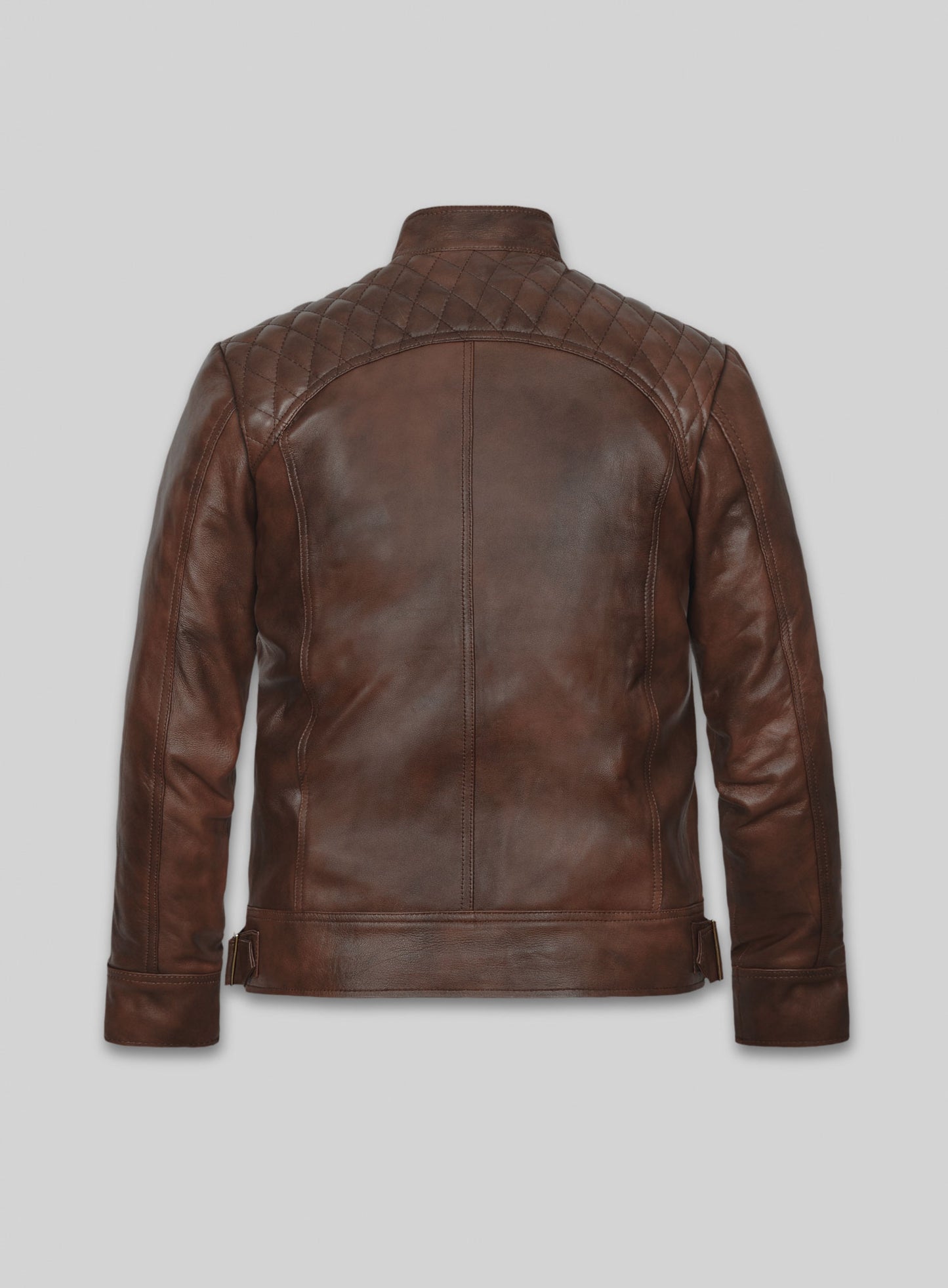Spanish Brown Leather Jacket # 653
