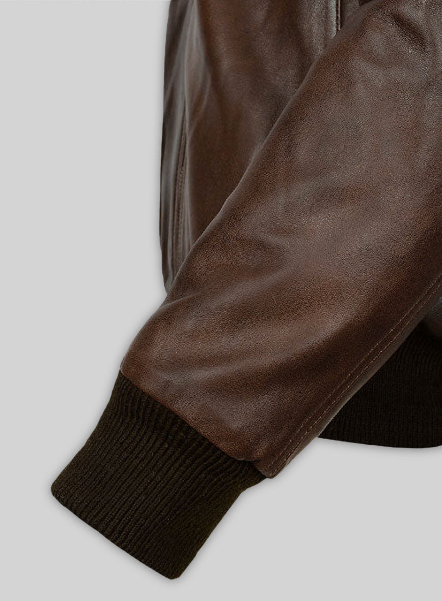 Spanish Brown Leather Jacket # 94