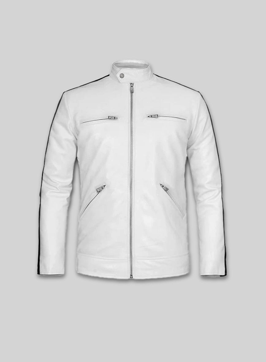 Leather Jacket Sportsman Stripe