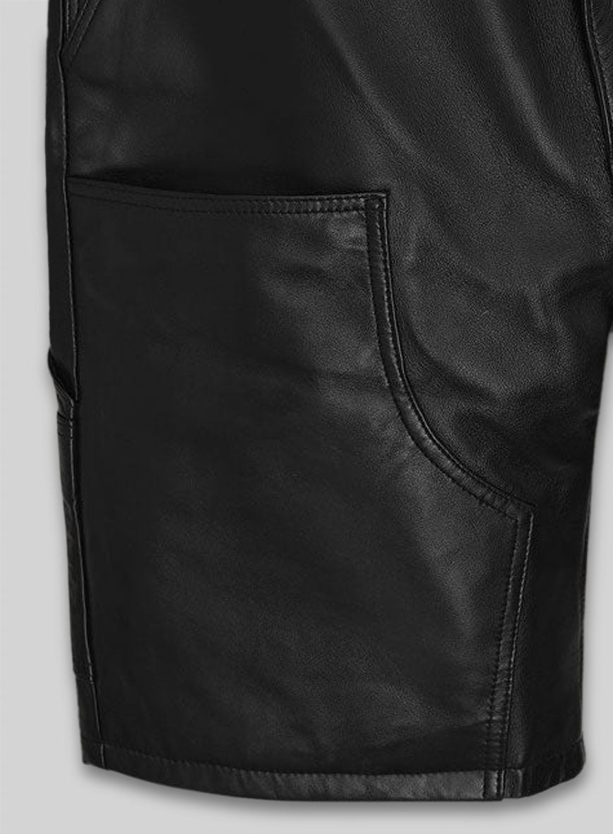 Stylist Carpenter Leather Shorts