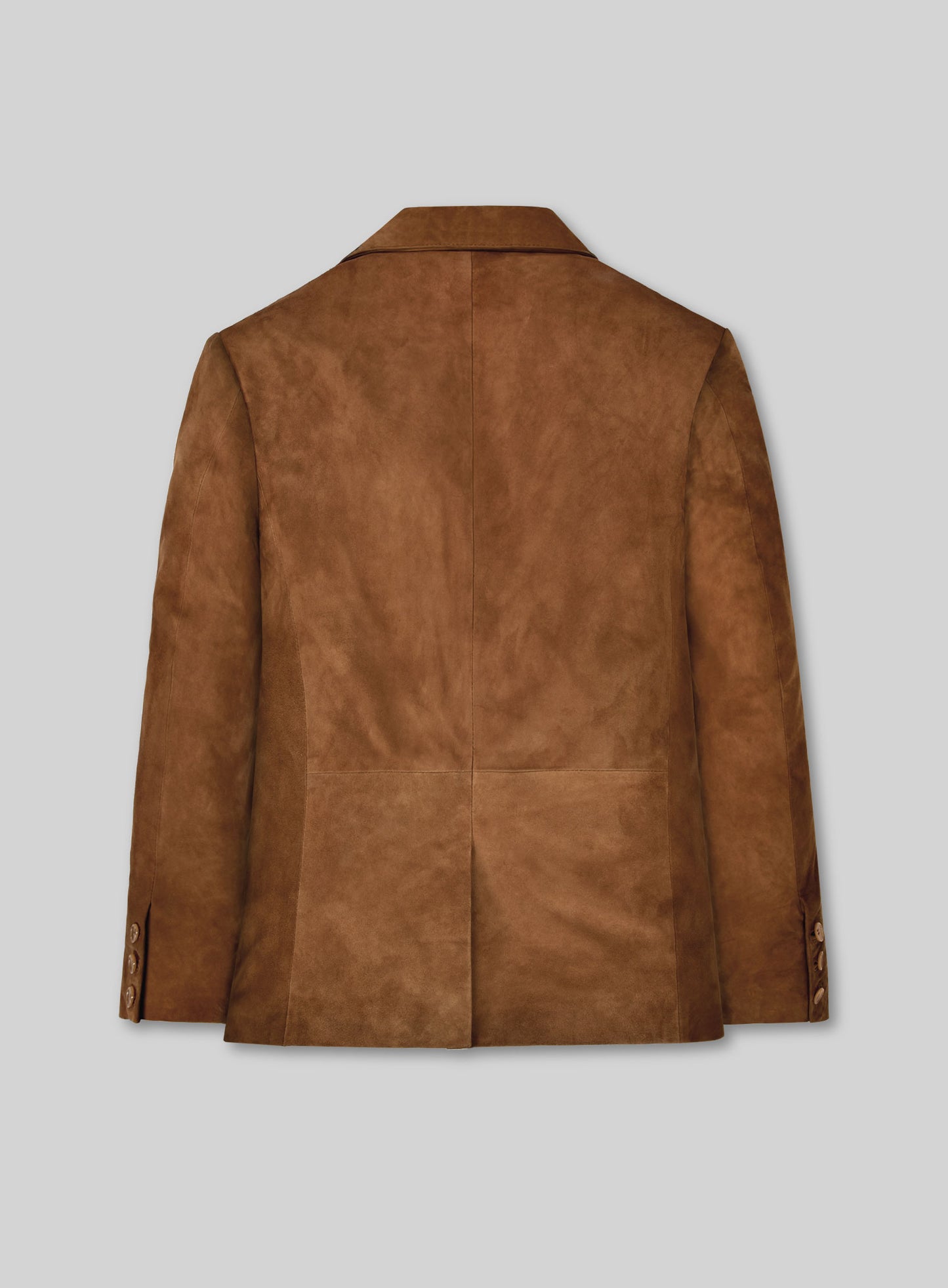 Suede Leather Blazer