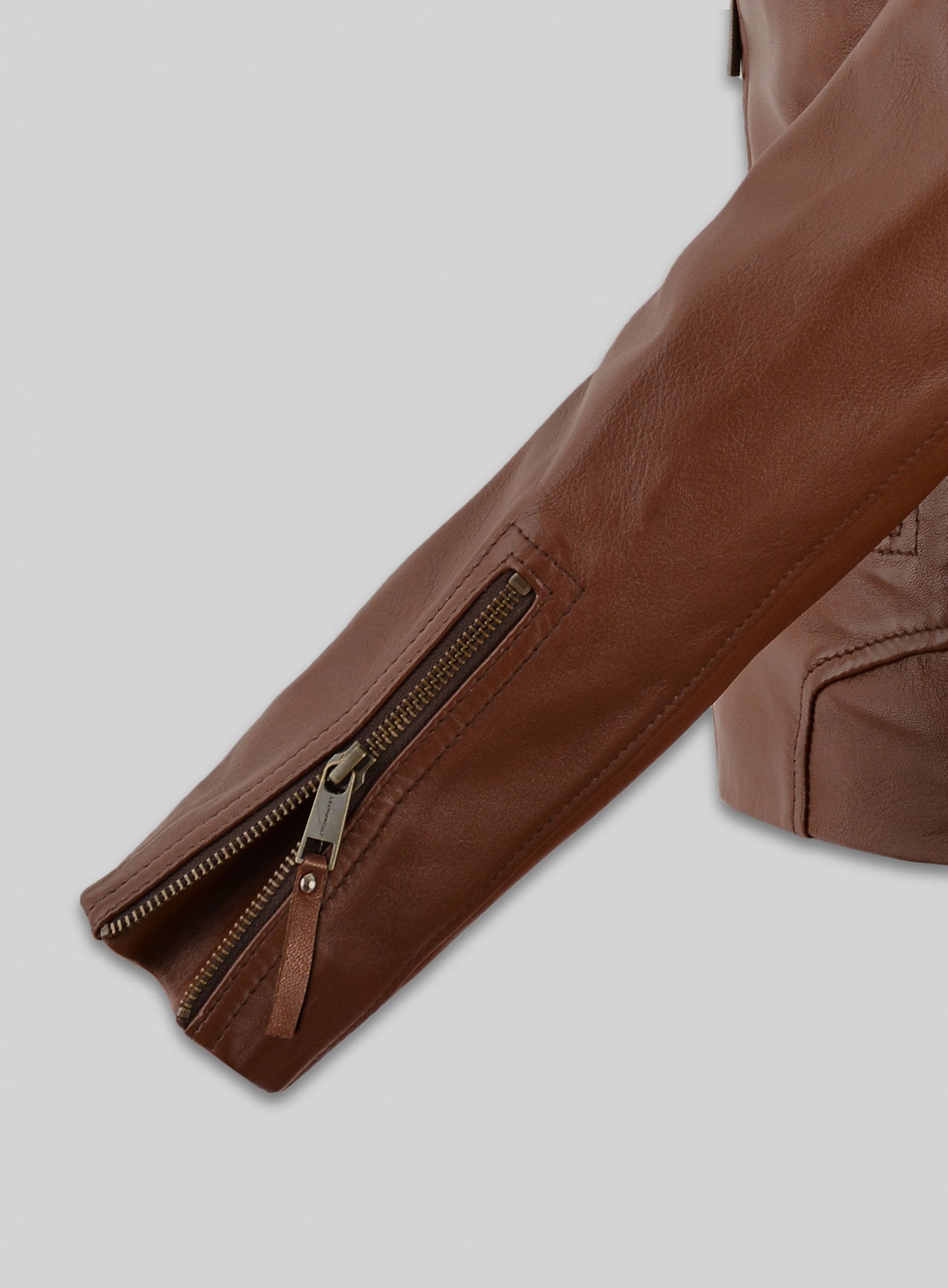 Tan Brown Jennifer Aniston Leather Jacket