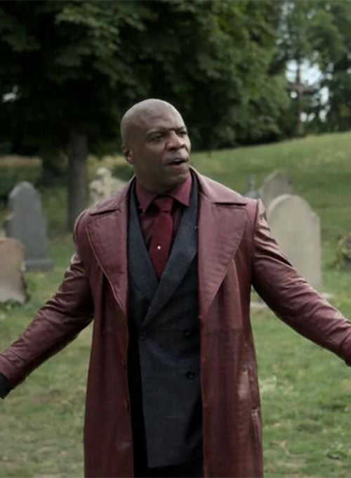 Terry Crews The Killer Game Leather Long Coat - LeatherCult