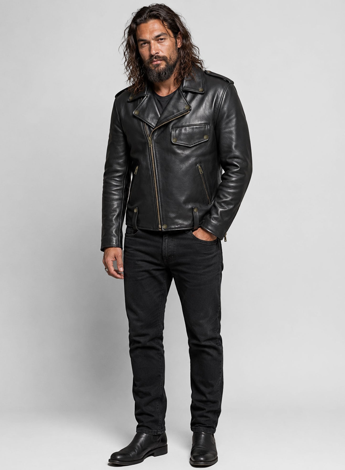 The Wrecking Crew Jason Momoa Leather Jacket