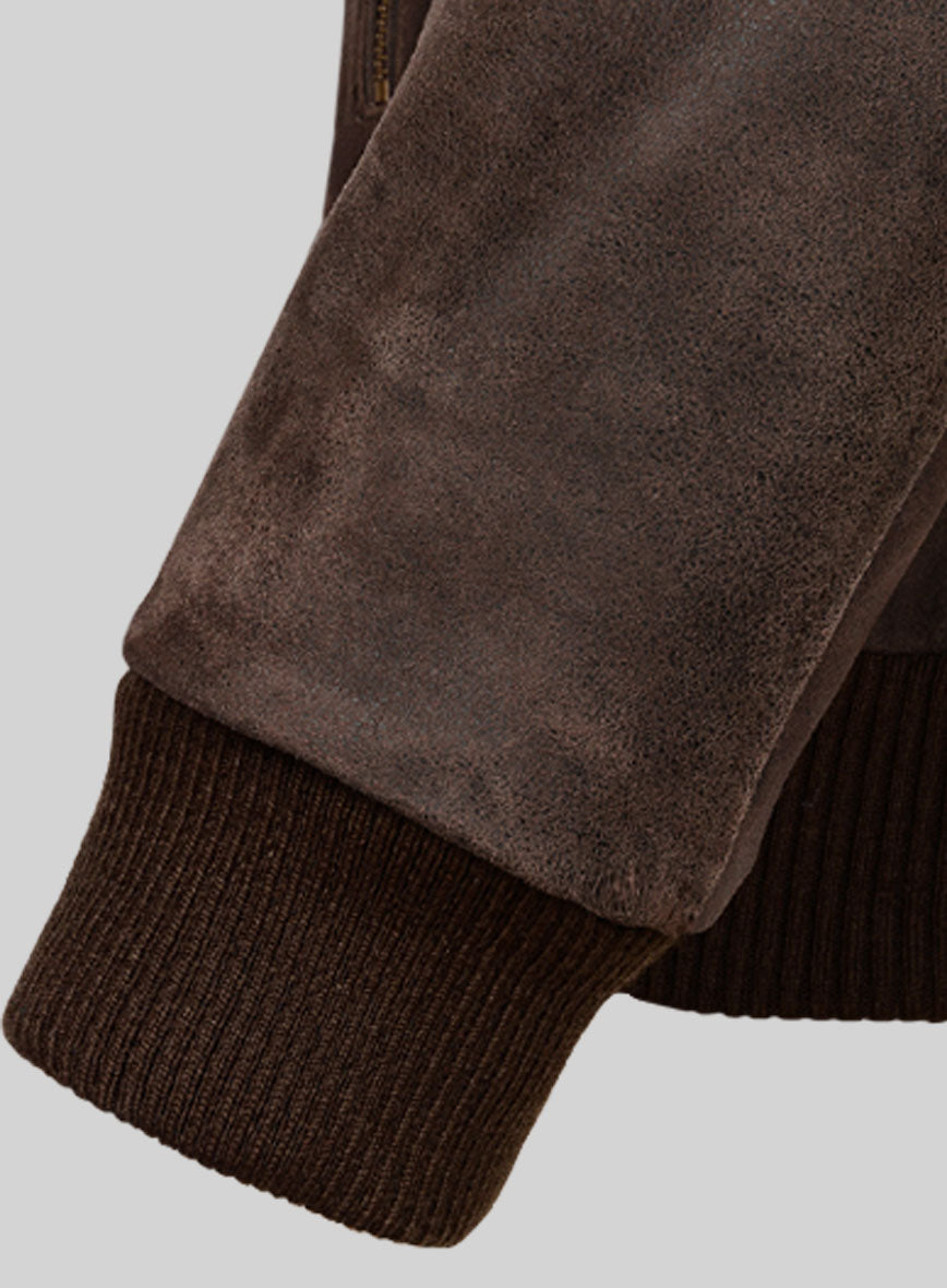 Vintage Brown Grain Avengers Steve Rogers Leather Jacket