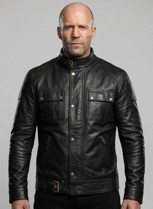 The Expendables Lee Christmas Leather Jacket