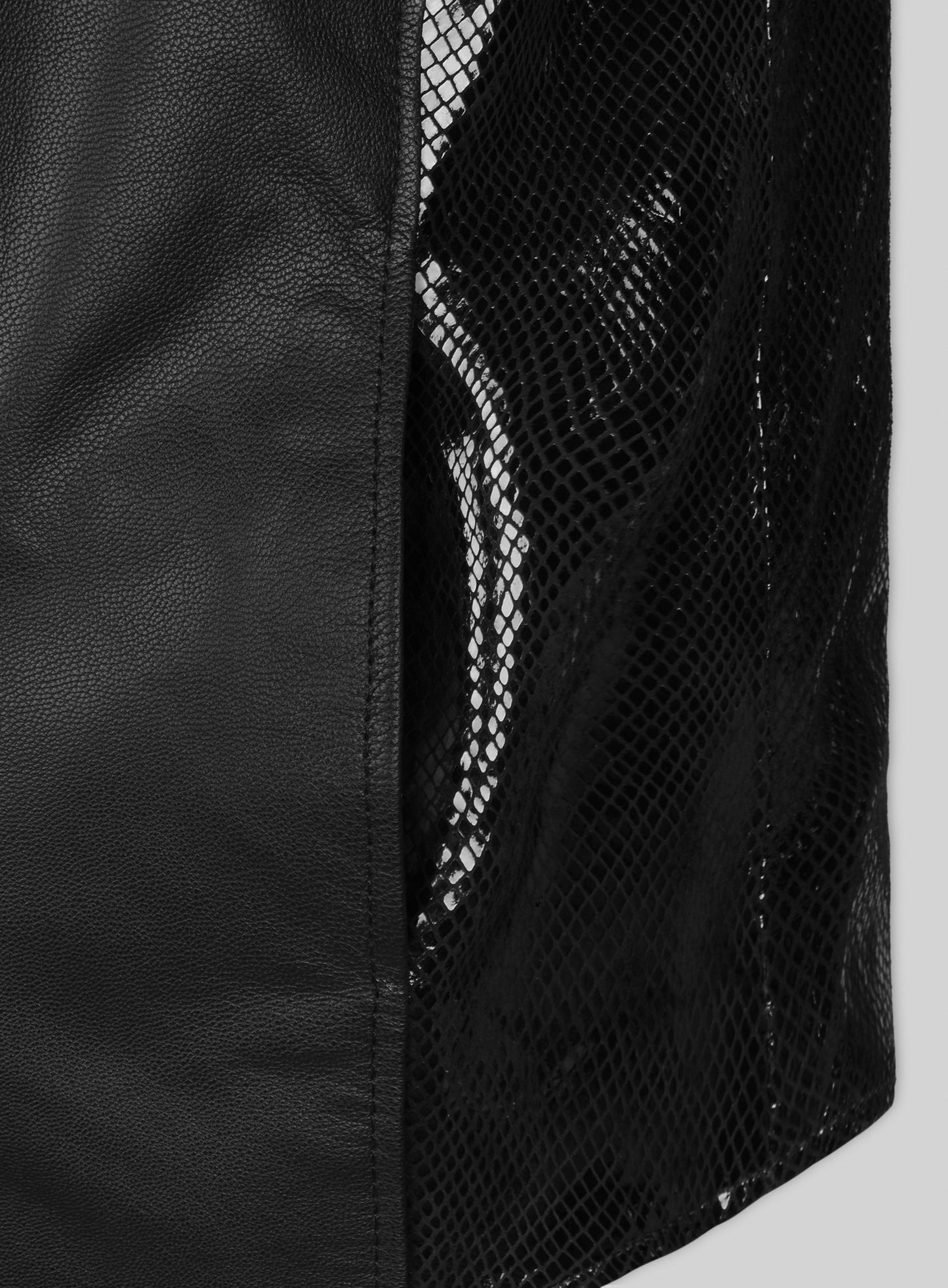Thick Goat Black Batman Begins Christian Bale Leather Jacket