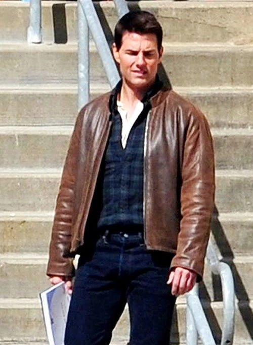 Tom Cruise Jack Reacher Leather Jacket - LeatherCult