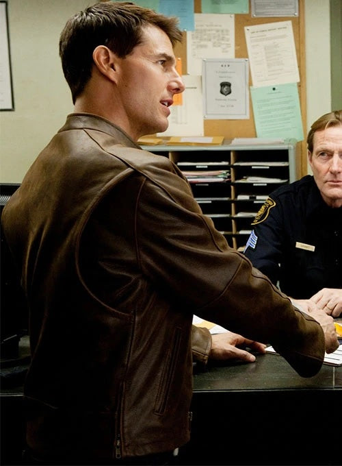 Tom Cruise Jack Reacher Leather Jacket - LeatherCult