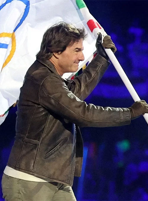 Tom Cruise Mission Impossible Final Reckoning Leather Jacket - LeatherCult