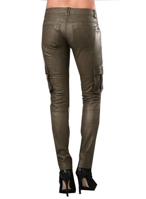 Leather Trooper Cargo Pants - LeatherCult