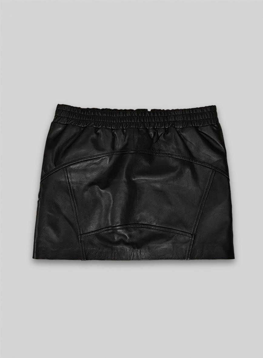 Ursula Corbero Leather Skirt
