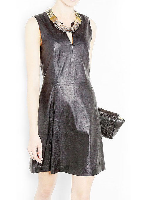 Valentine Leather Dress - # 761 - LeatherCult