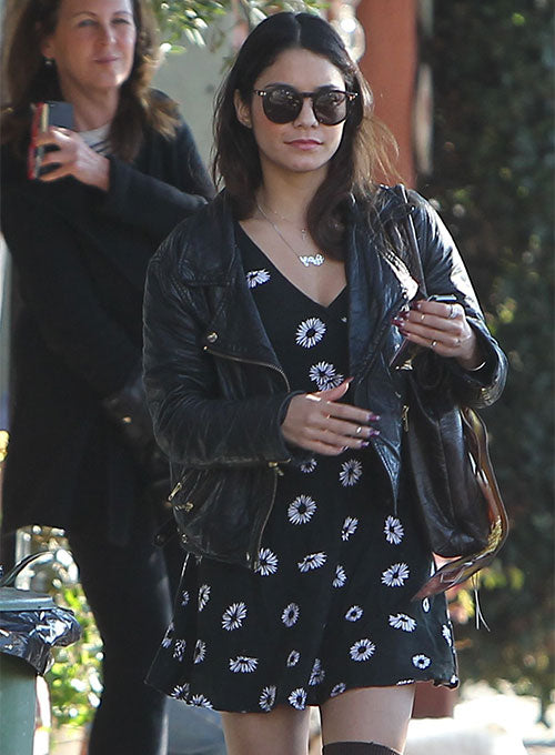 Vanessa Hudgens Leather Jacket #1  LeatherCult