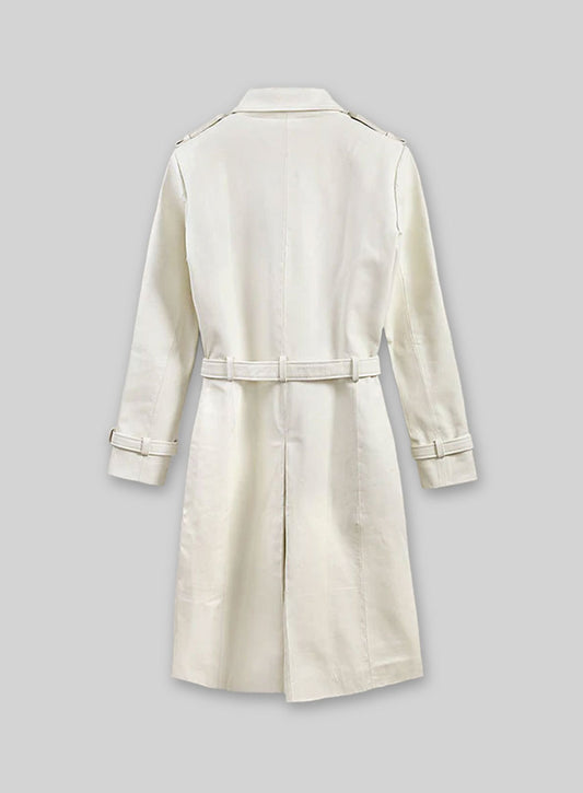 Off White Vanessa Kirby Mission Impossible Leather Coat