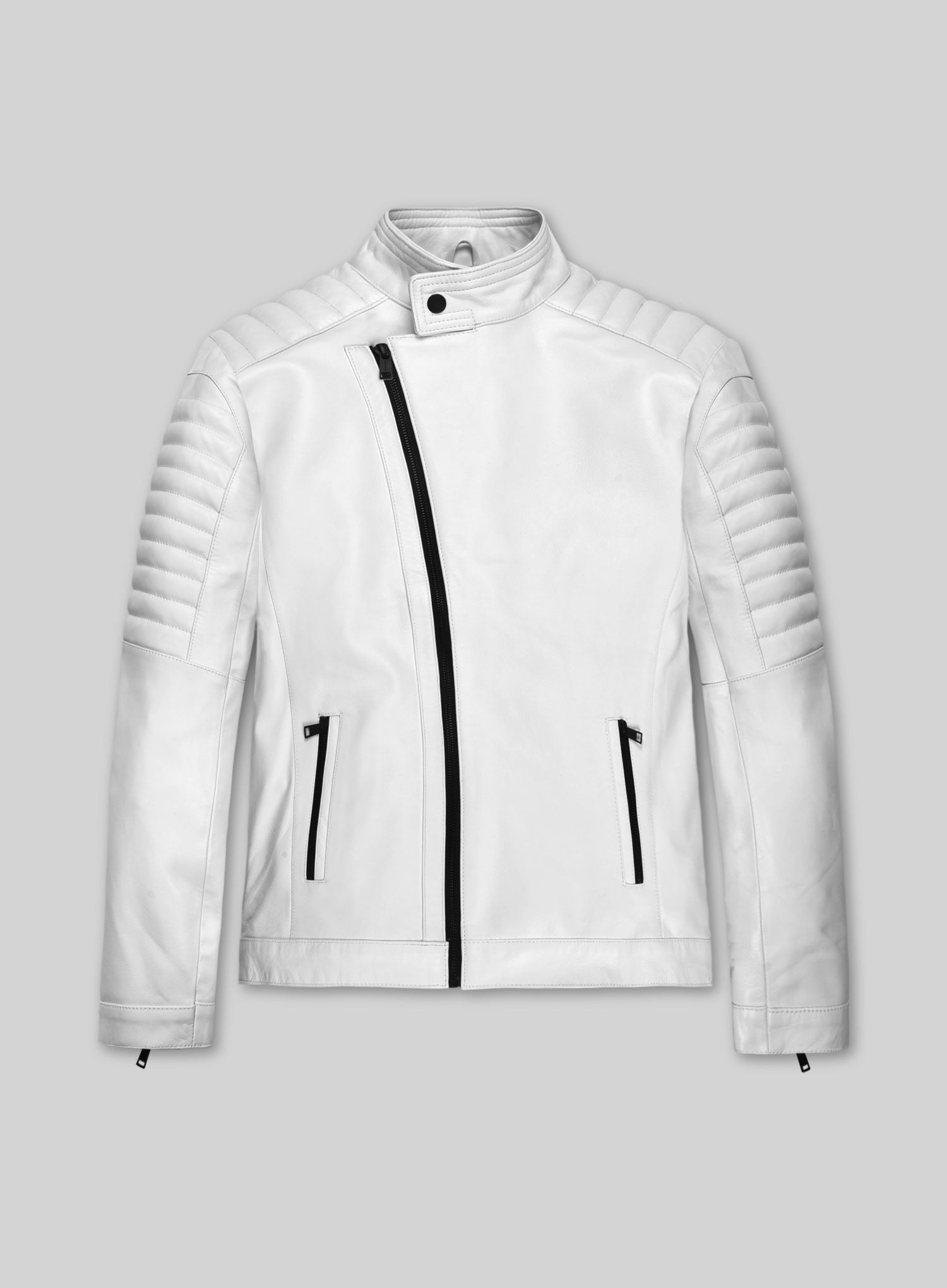 Jaket Black White Leather Jacket Riding Jacket Best Dainese Jacket