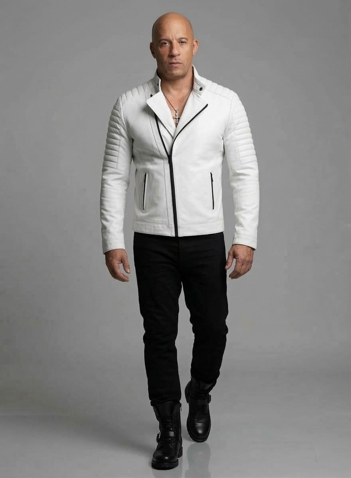 Vin Diesel Leather Jacket #2