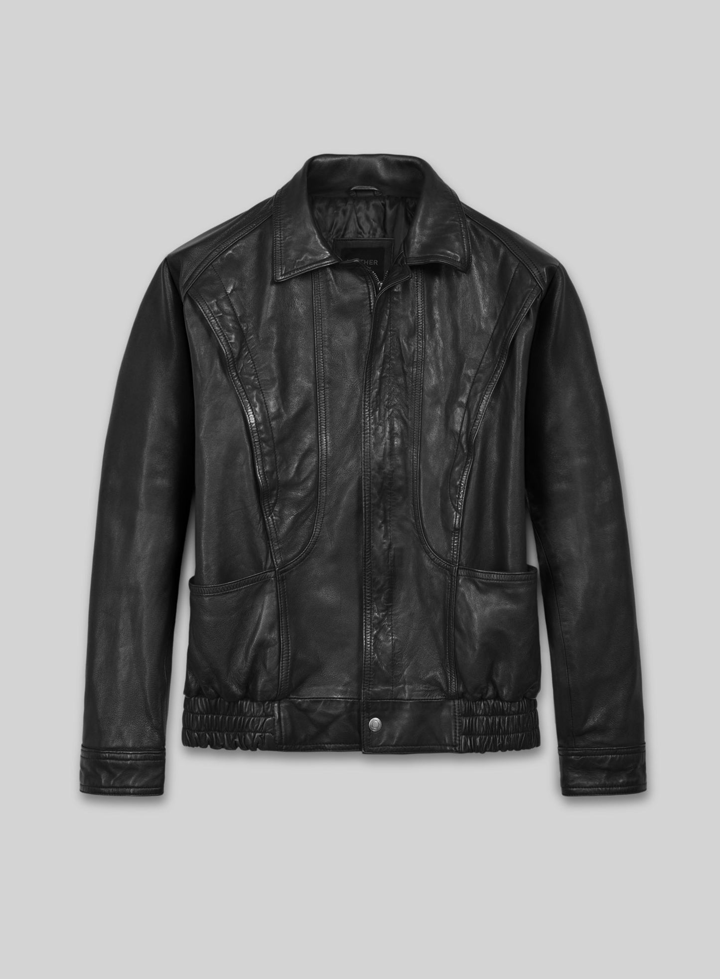 Vintage Bomber Leather Jacket