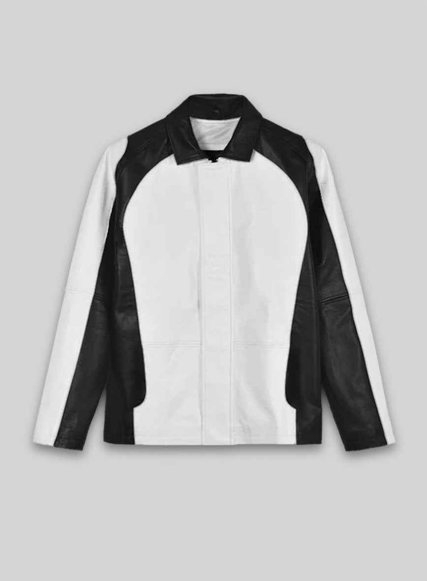 White inFamous Cole MacGrath Leather Jacket – LeatherCult