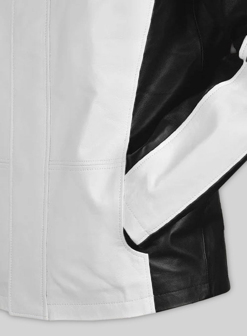 White inFamous Cole MacGrath Leather Jacket