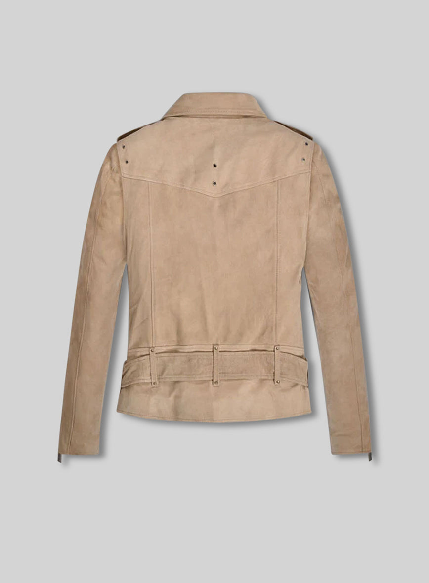 Wiella Biker Suede Leather Jacket