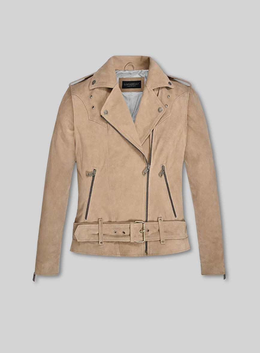 Wiella Biker Suede Leather Jacket
