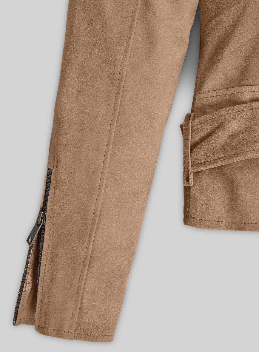 Wiella Biker Suede Leather Jacket