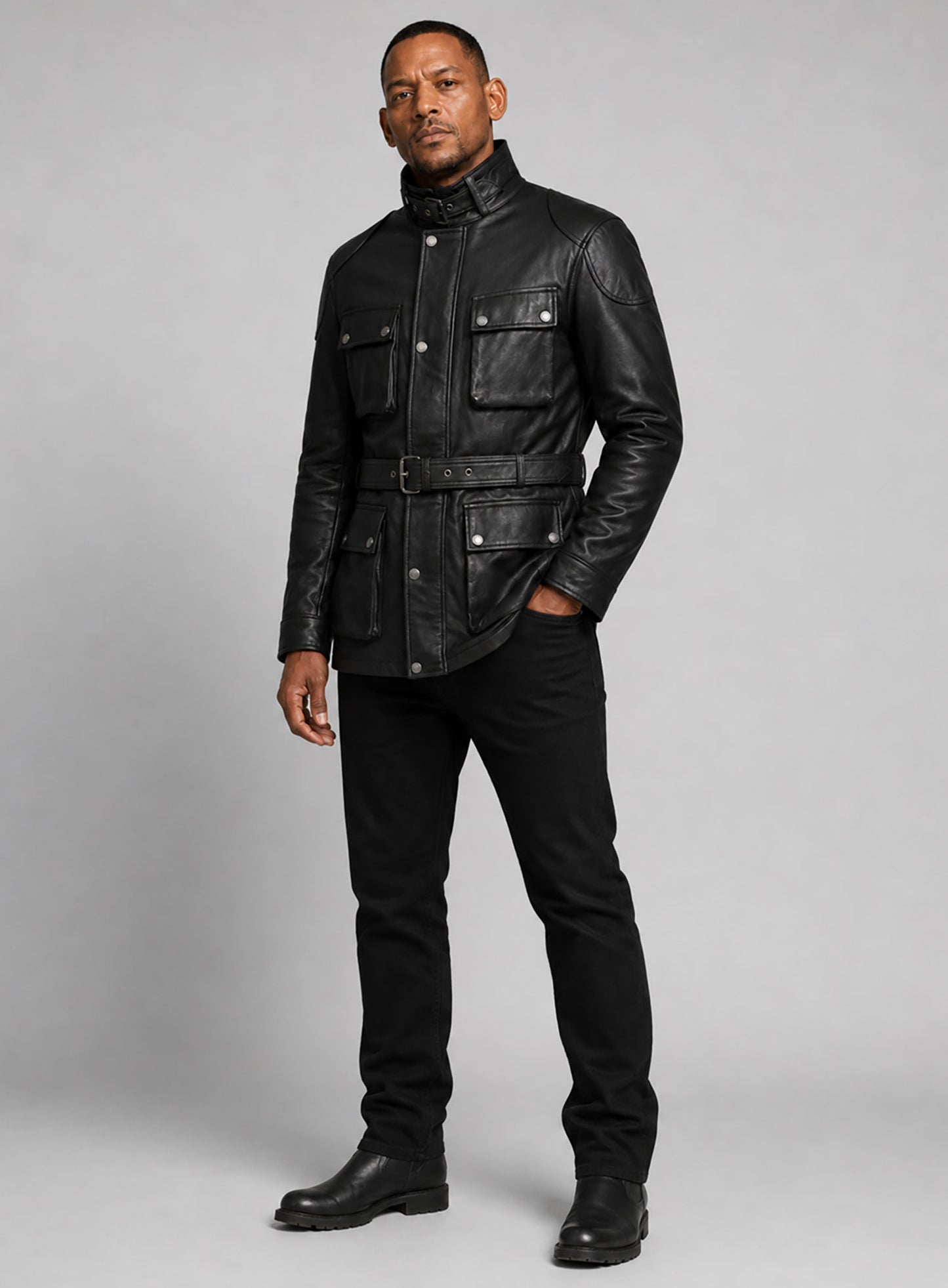 Will Smith I am Legend Leather Jacket