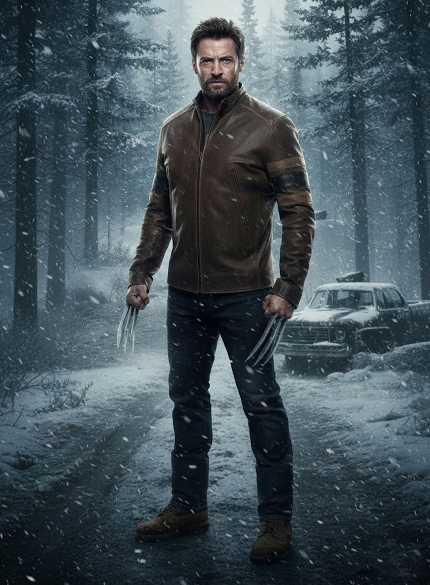X - Men 3 Wolverine Leather Jacket