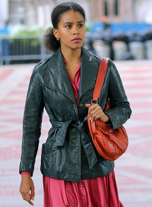 Zazie Beetz Joker Leather Jacket - LeatherCult