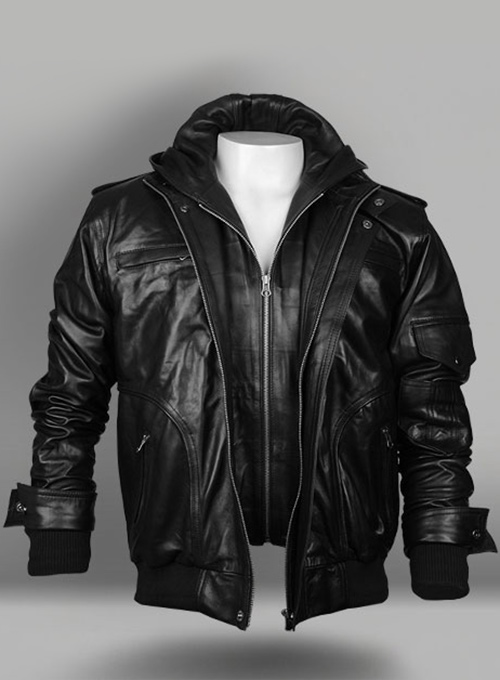Demon Hooded Leather Jacket : LeatherCult.com, Leather Jeans ...