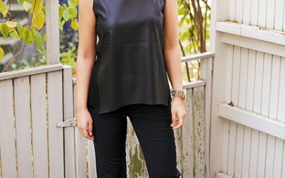 How to Rock a Pair of Leather Pants