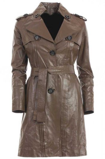 Brown leather jacket leathercult